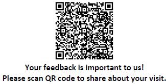 QR code for survey link