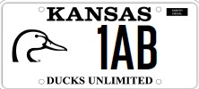 Ducks Unlimited plate