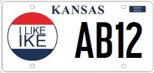 Eisenhower Foundation plate