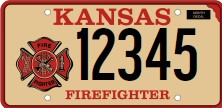 Firefighter plate