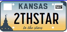 To the Stars Personalized plate